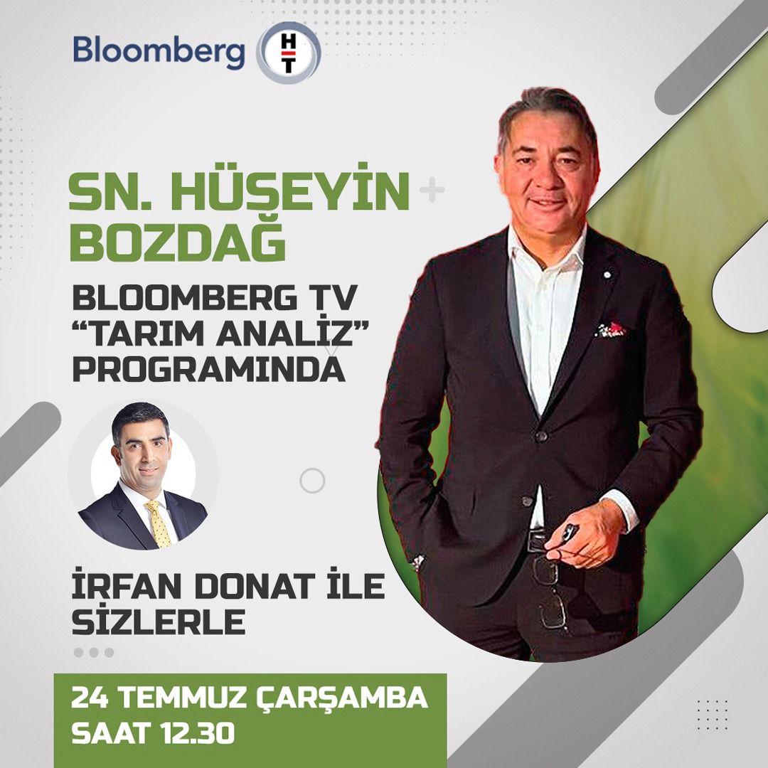 Hüseyin Bozadağ BloombergHtTv de