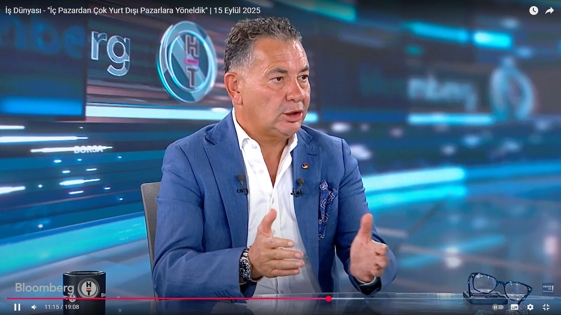 Hüseyin BOZDAĞ bloomberght tv de